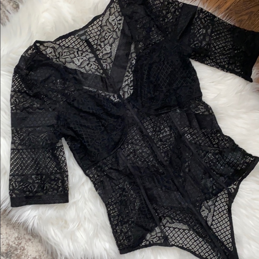Black bodysuit